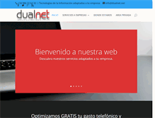 Tablet Screenshot of dualnet.es
